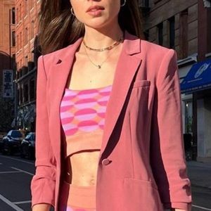 Pink &Purple Sports Bra